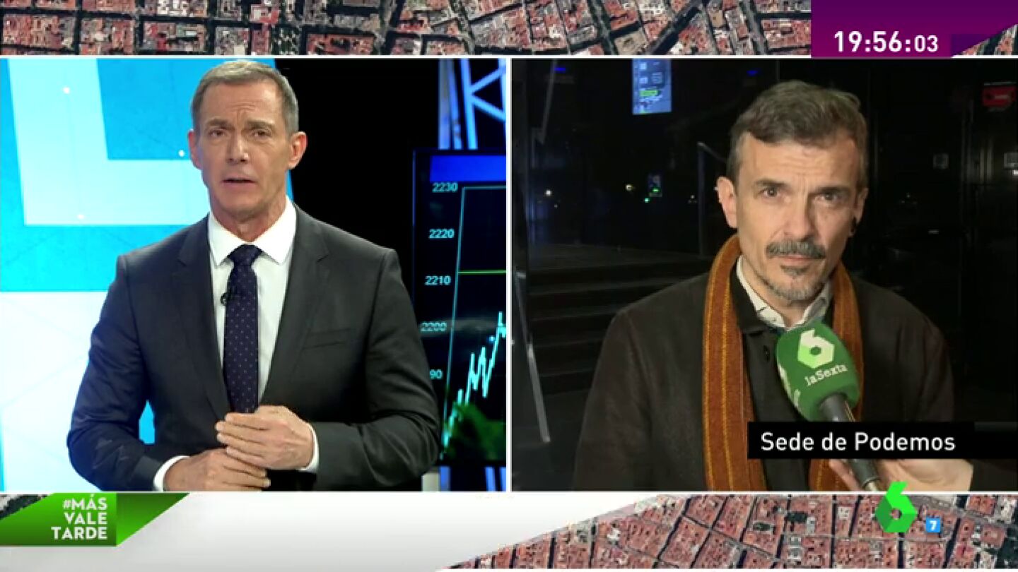 Frame 6.23194 de: Jos&eacute; Manuel L&oacute;pez: "Por la ma&ntilde;ana hablamos de integraci&oacute;n y por la tarde de ceses. Es vieja pol&iacute;tica, queremos otro Podemos"