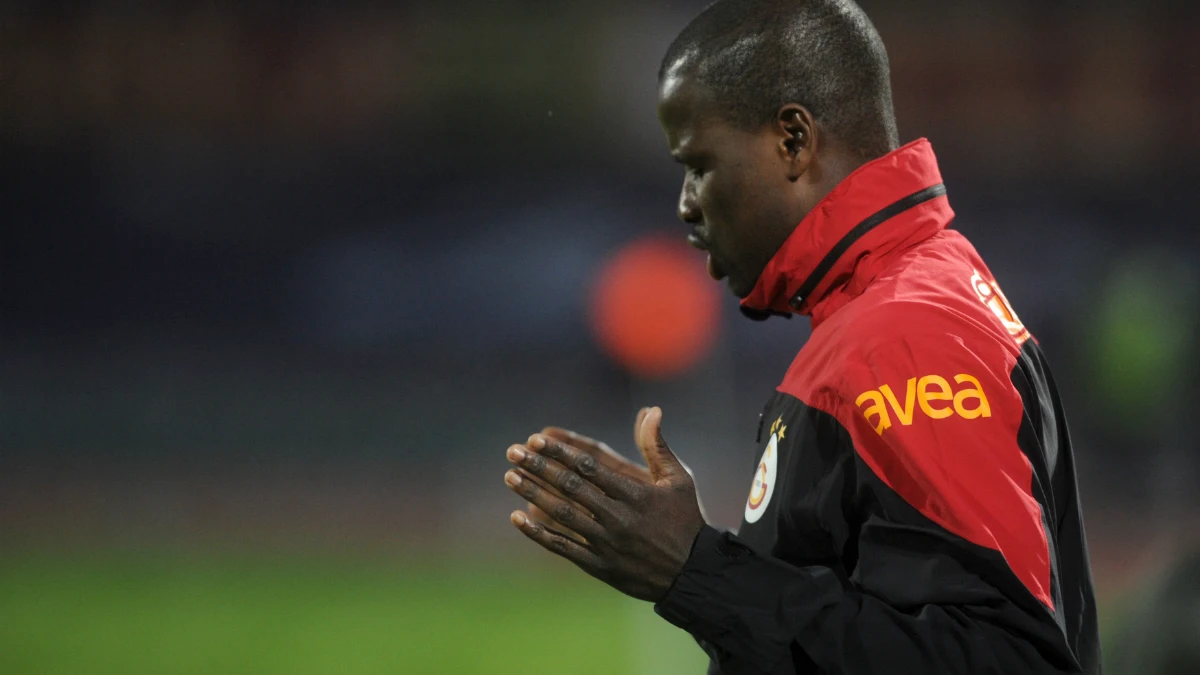 Eboue, en un partido con el Galatasaray