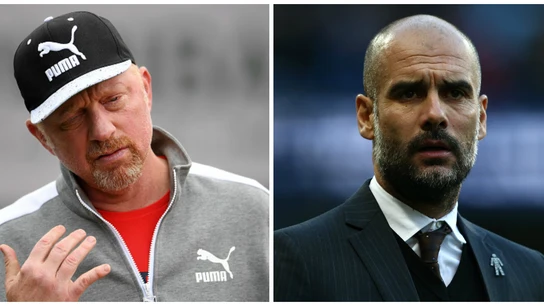 Boris Becker y Pep Guardiola Boris Becker y Pep Guardiola