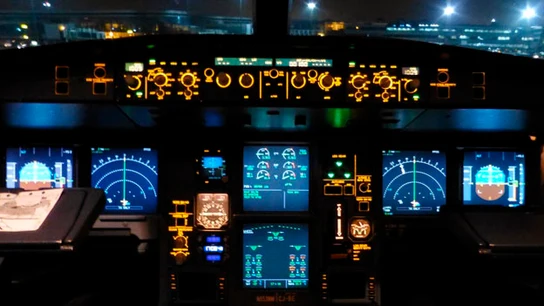 Cabina de un avión Cabina de un avión