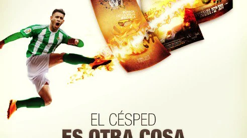 Cartel del Betis previo al partido contra el Leganés