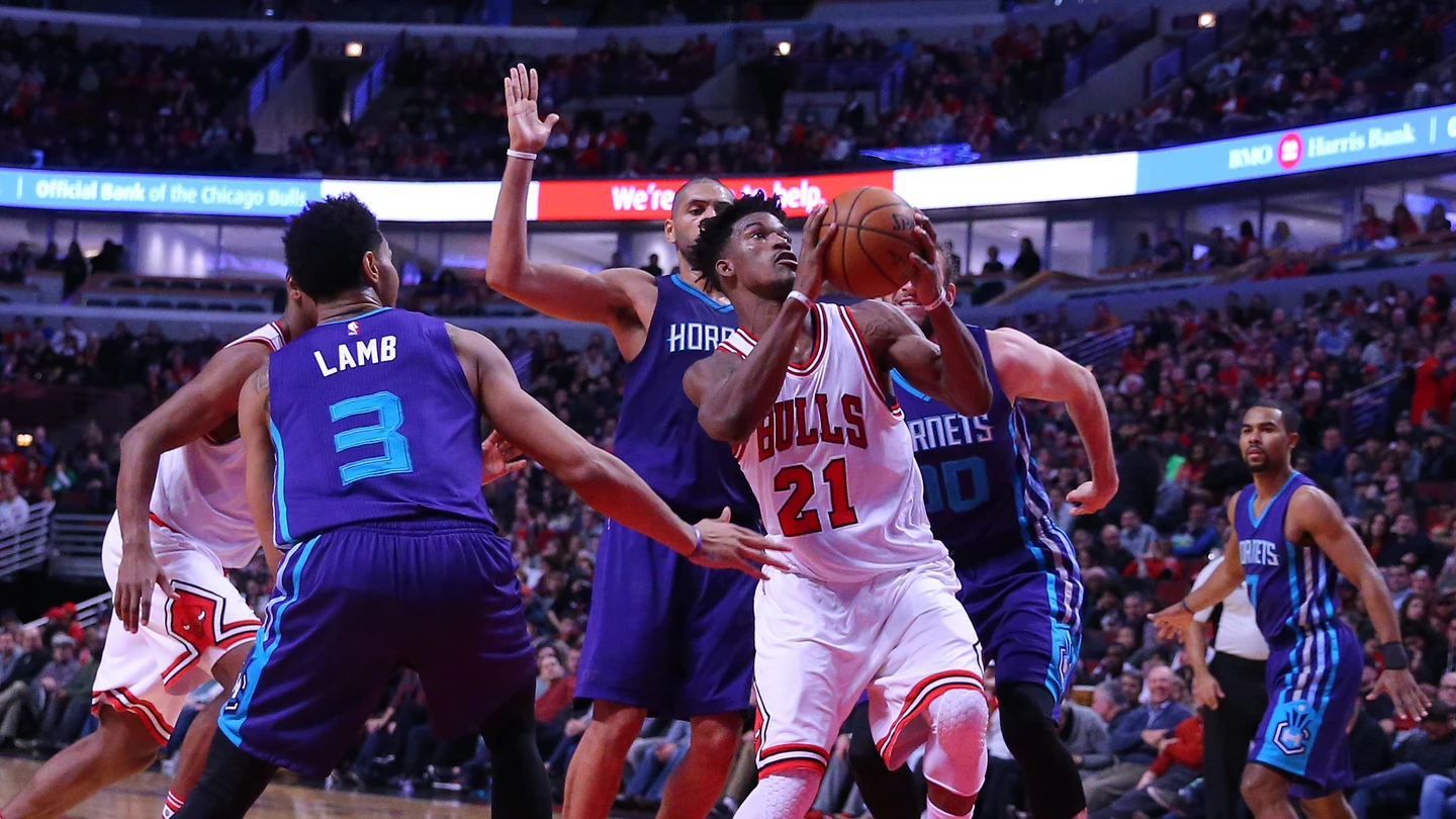 Jimmy Butler en el partido ante los Pelicans Jimmy Butler en el partido ante los Pelicans