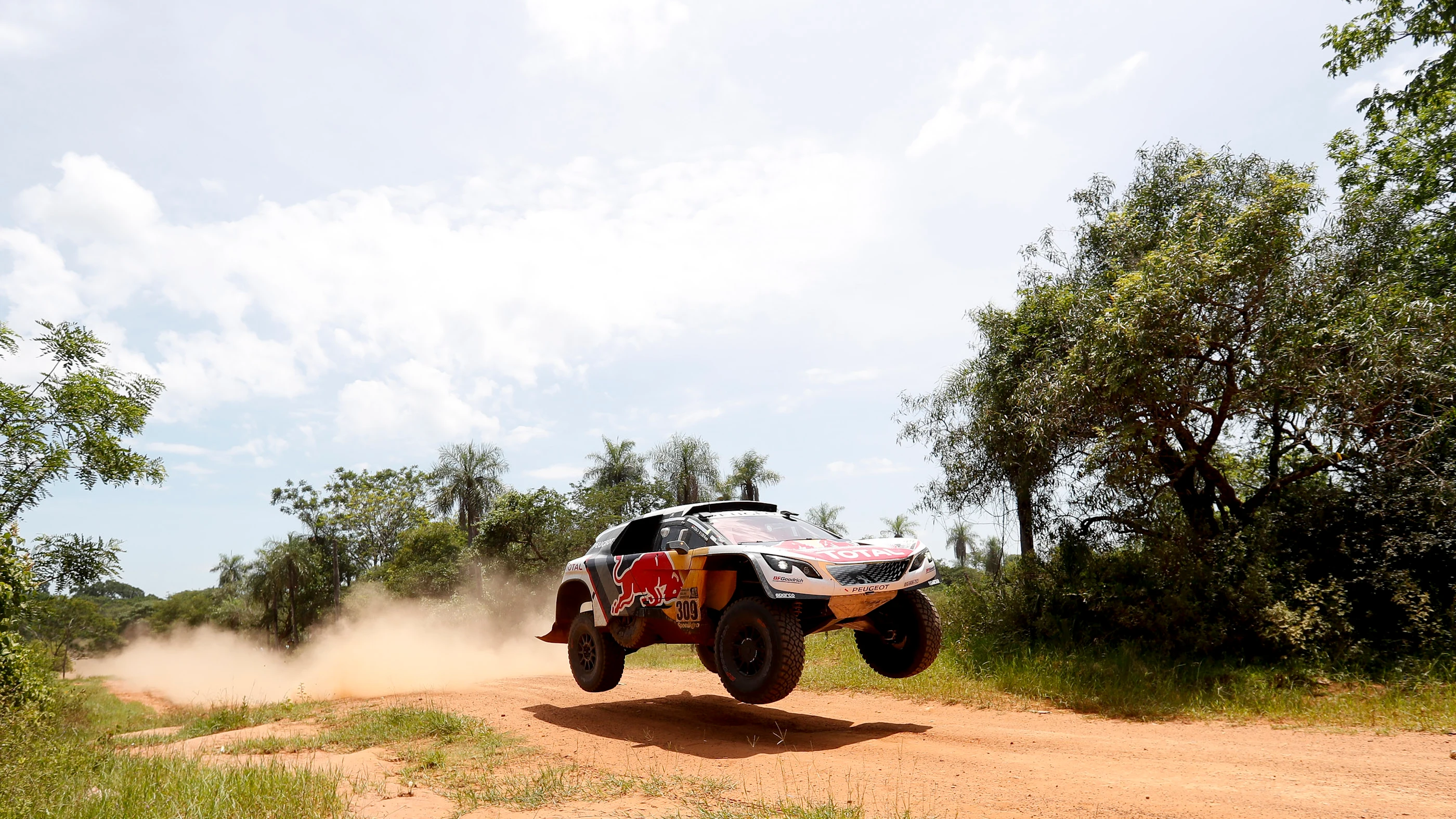 Sebastien Loeb en el Rally Dakar