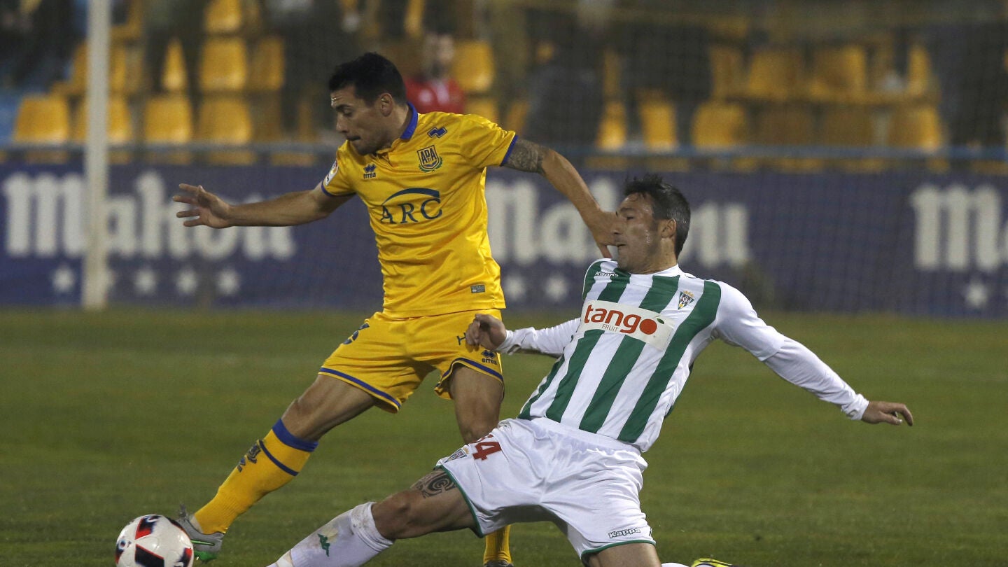 Alcorc&oacute;n y C&oacute;rdoba en su partido de Copa del Rey