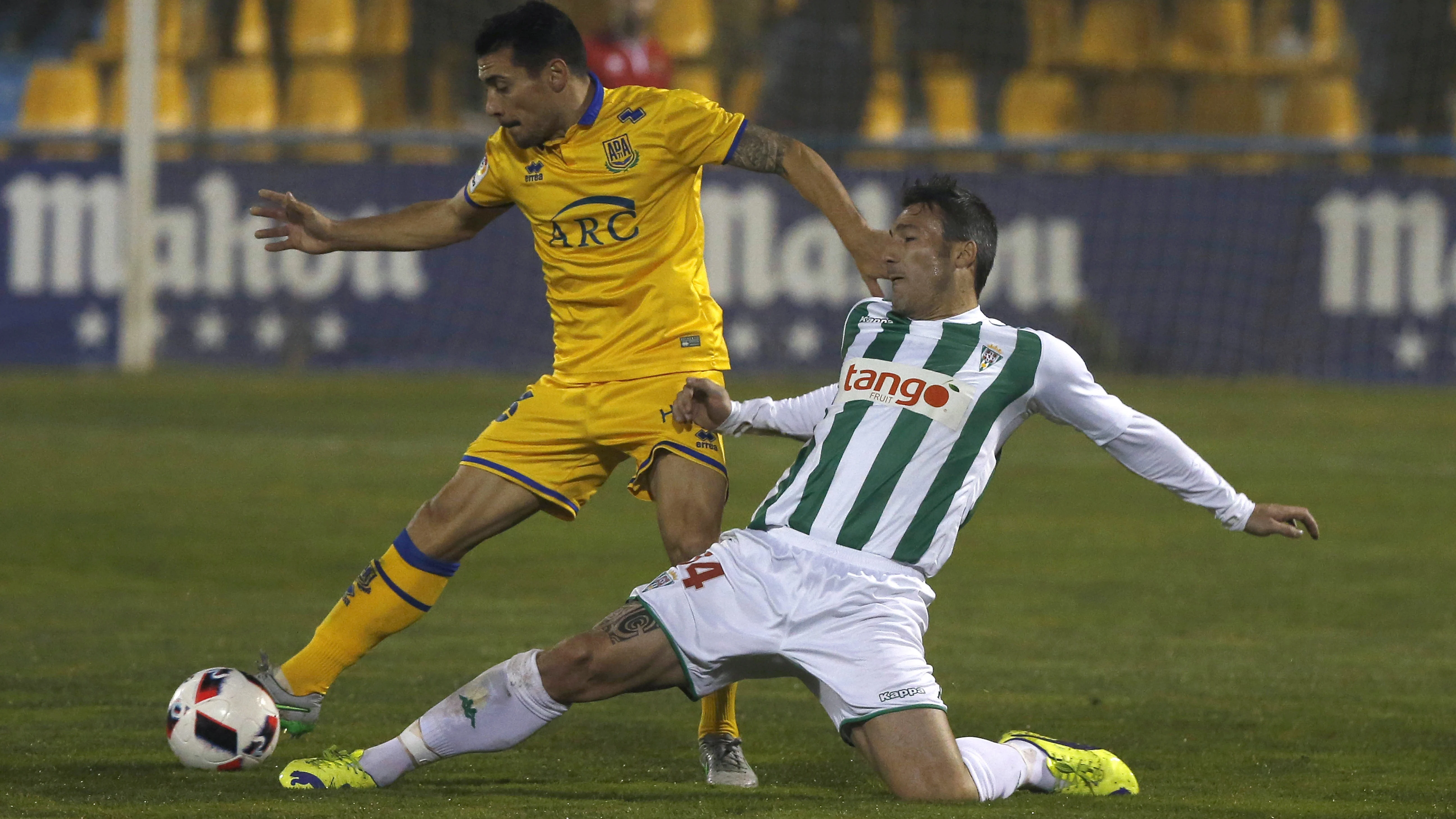 Alcorcón y Córdoba en su partido de Copa del Rey