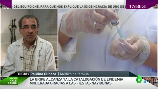 Frame 54.067443 de: Paulino Cubero, m&eacute;dico de familia: "Hay que ir a Urgencias por la gripe si hay signo de gravedad"
