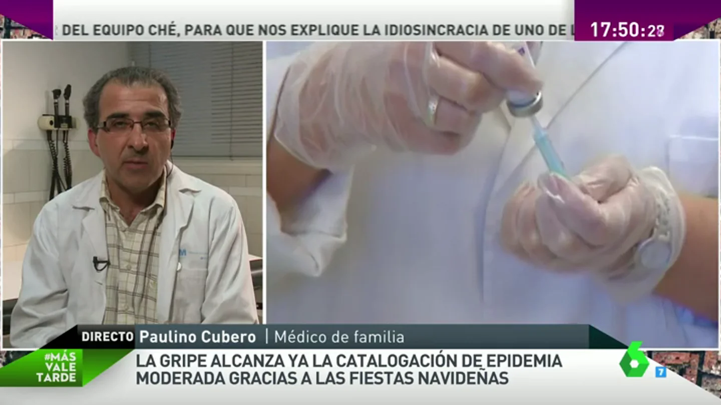 Frame 54.067443 de: Paulino Cubero, médico de familia: "Hay que ir a Urgencias por la gripe si hay signo de gravedad" Frame 54.067443 de: Paulino Cubero, médico de familia: "Hay que ir a Urgencias por la gripe si hay signo de gravedad"