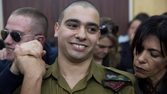 El soldado israelí Elor Azaría El soldado israelí Elor Azaría