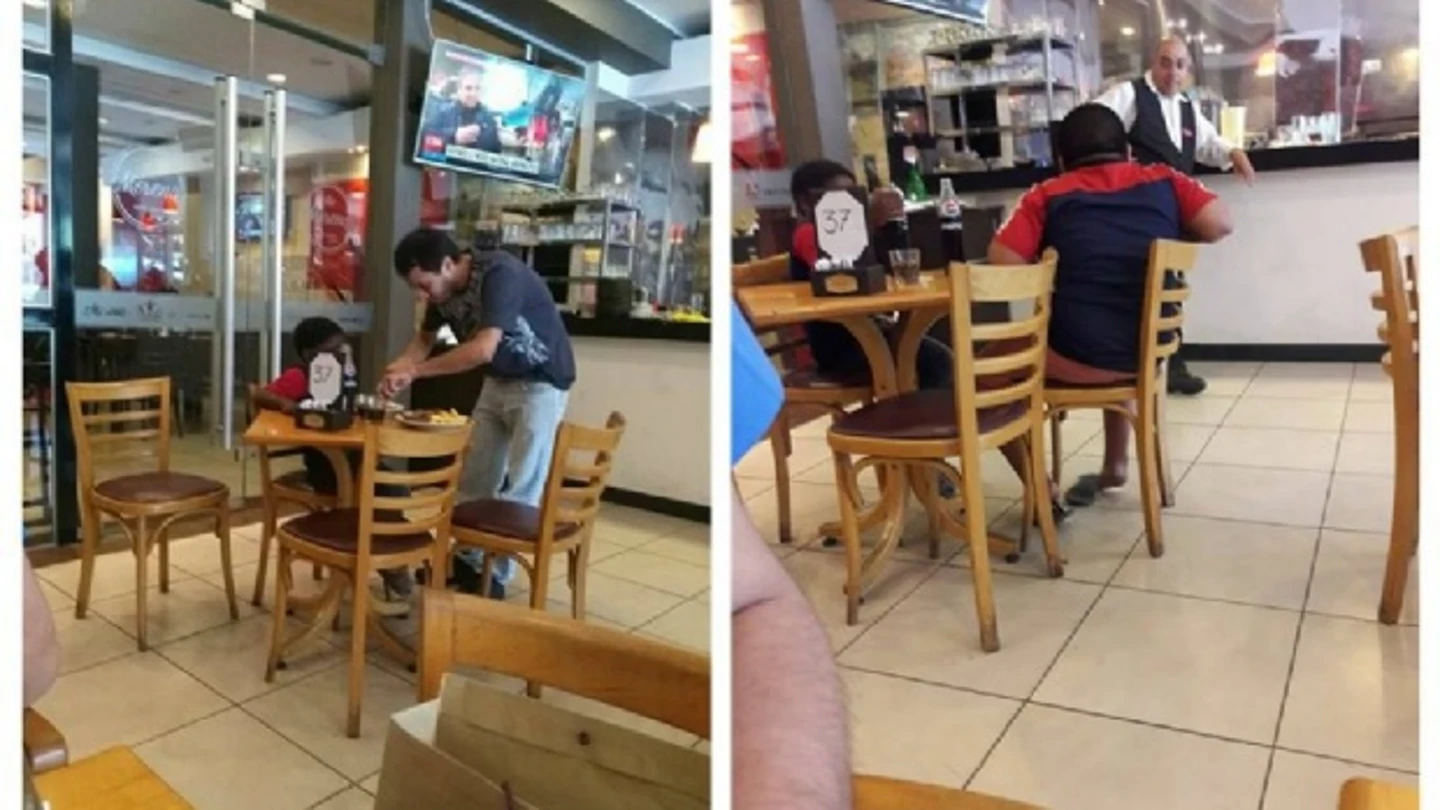 Los niños almorzando Los niños almorzando