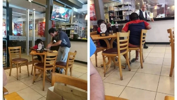 Los niños almorzando Los niños almorzando