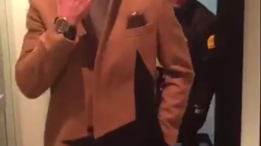 Sergio Ramos con su abrigo