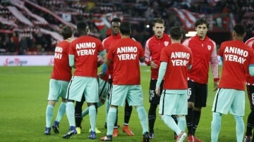 Ánimo Yeray Álvarez, las camisetas del Barça