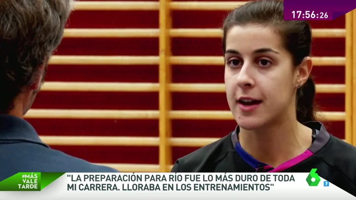 Frame 182.462524 de: Carolina Marín: "Al principio era muy mala y para mí era impensable llegar a ser una campeona olímpica" Frame 182.462524 de: Carolina Marín: "Al principio era muy mala y para mí era impensable llegar a ser una campeona olímpica"