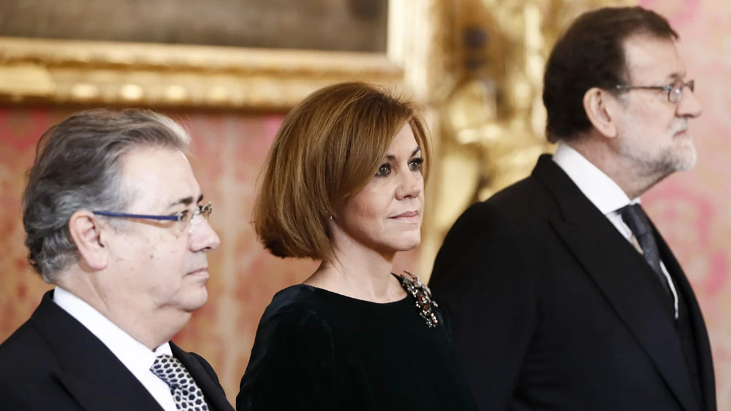 Zoido, Cospedal y Rajoy Zoido, Cospedal y Rajoy