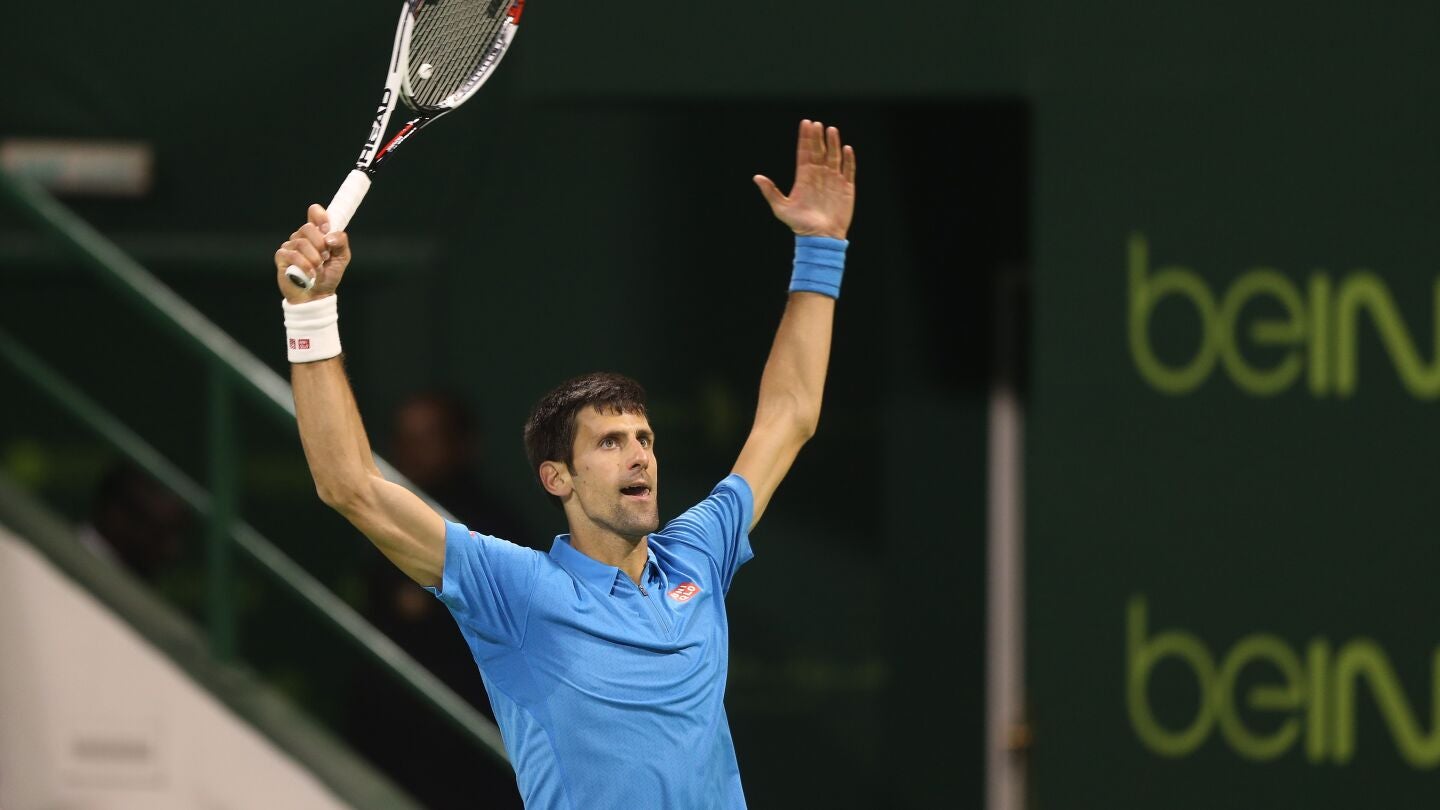 Djokovic durante el partido frente a Verdasco