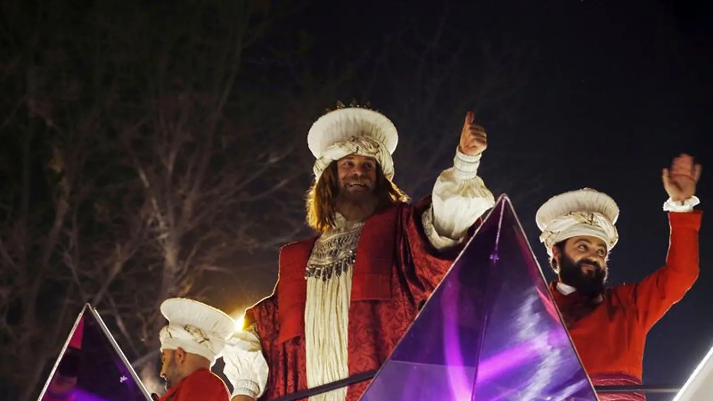 El Rey Gaspar en la Cabalgata de Reyes El Rey Gaspar en la Cabalgata de Reyes