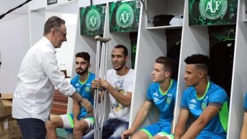 Helio Neto acompaña a la nueva plantilla del Chapecoense