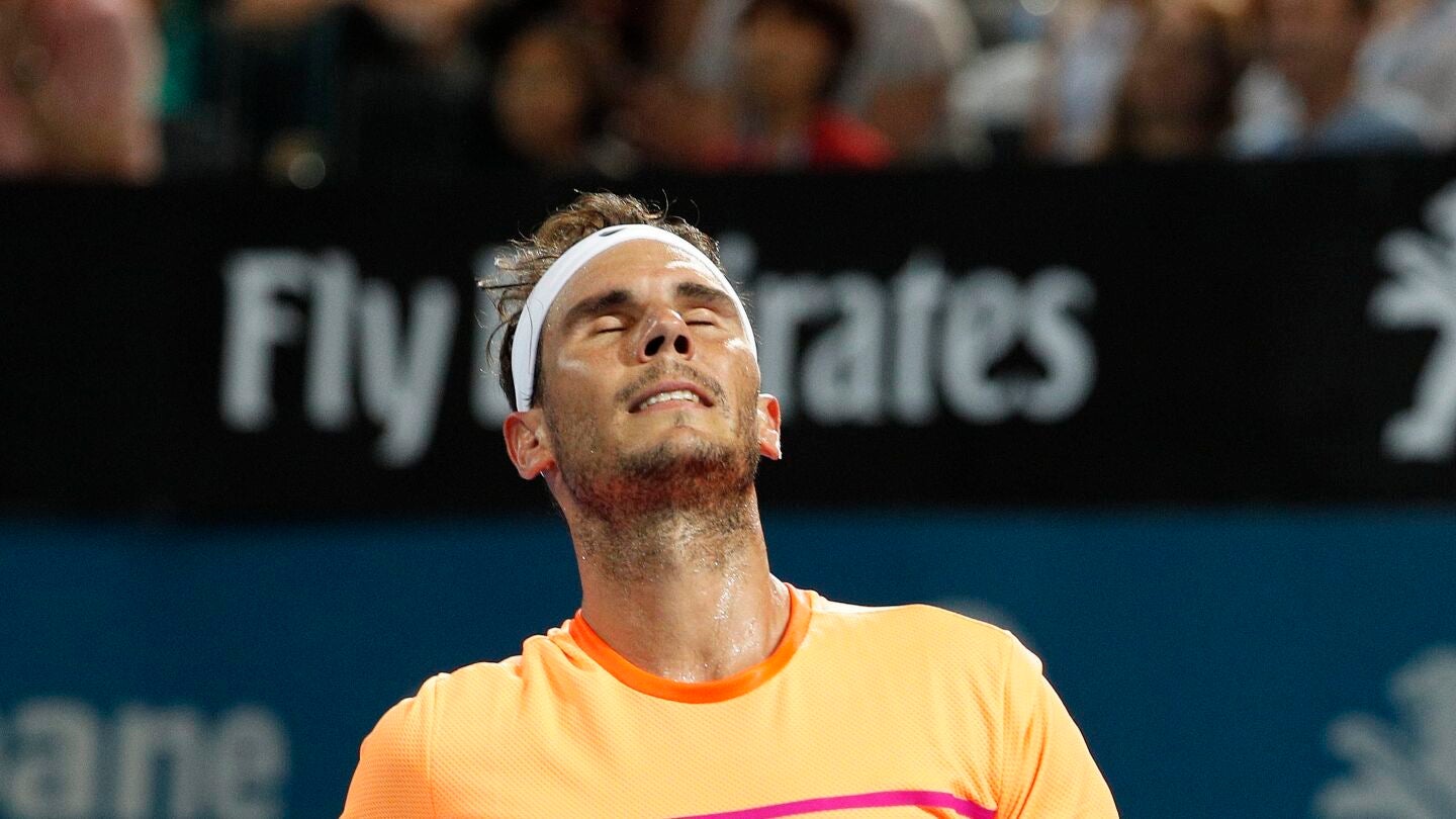 Rafa Nadal cae en Brisbane ante Raonic