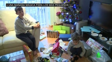 Frame 83.132059 de: Los Reyes Magos logran repartir millones de regalos en casas de todo el país tras una larga noche de trabajo