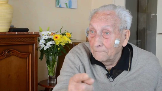 José Alcubierre, superviviente español de Mauthausen José Alcubierre, superviviente español de Mauthausen