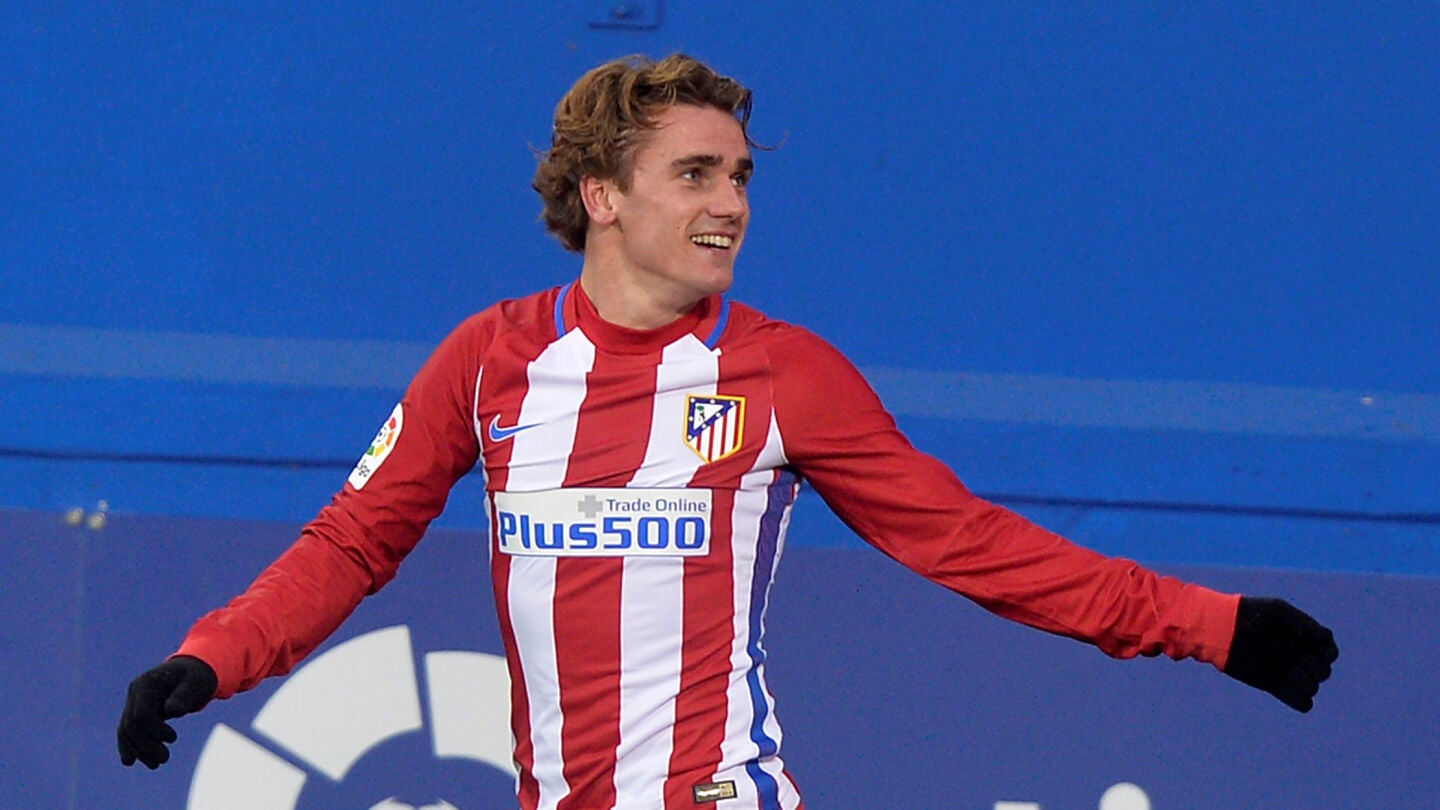 Griezmann celebrando su gol