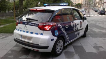 Coche de la Policía Local de A Coruña