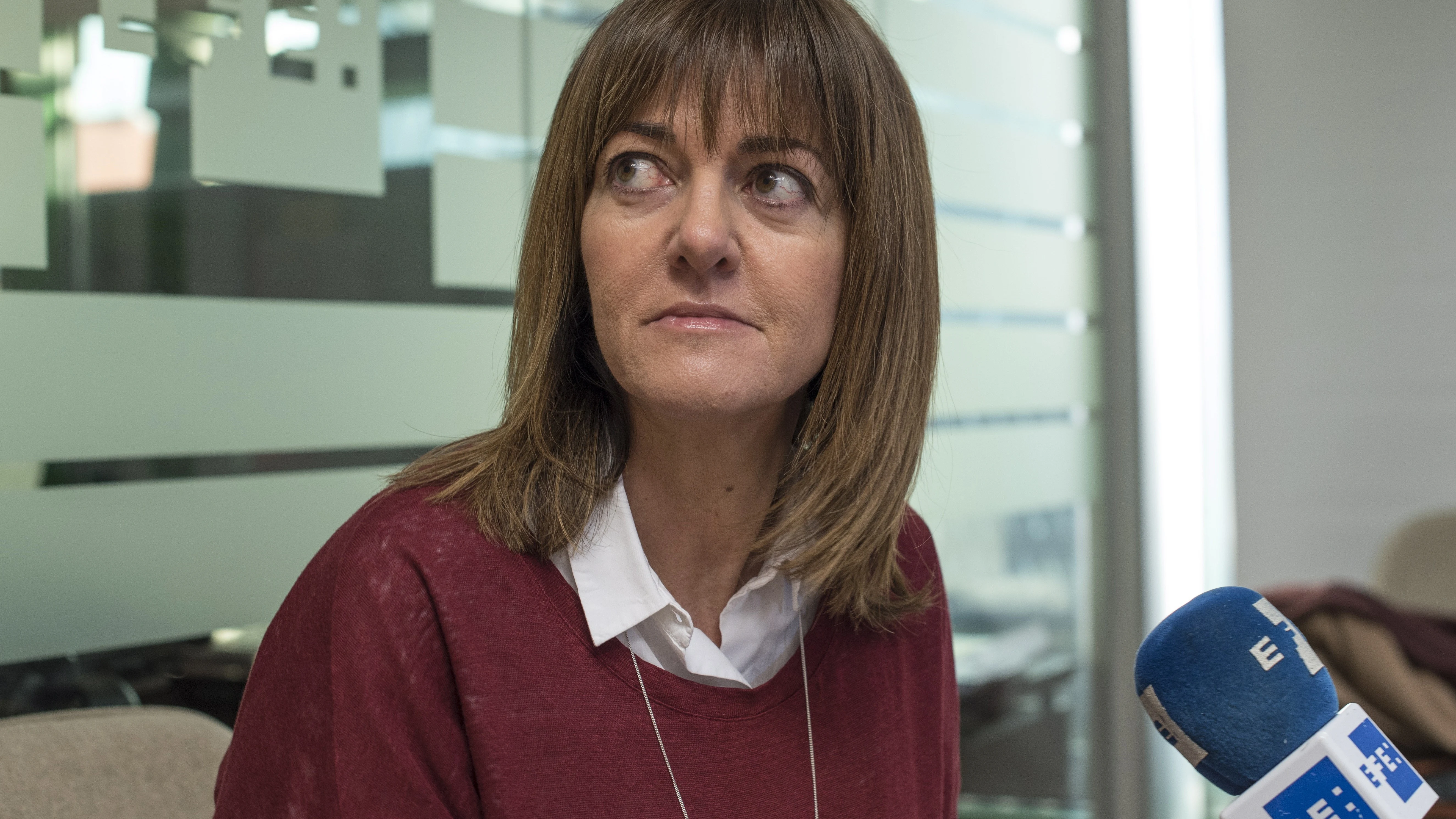 La secretaria general de los socialistas vascos, Idoia Mendia La secretaria general de los socialistas vascos, Idoia Mendia
