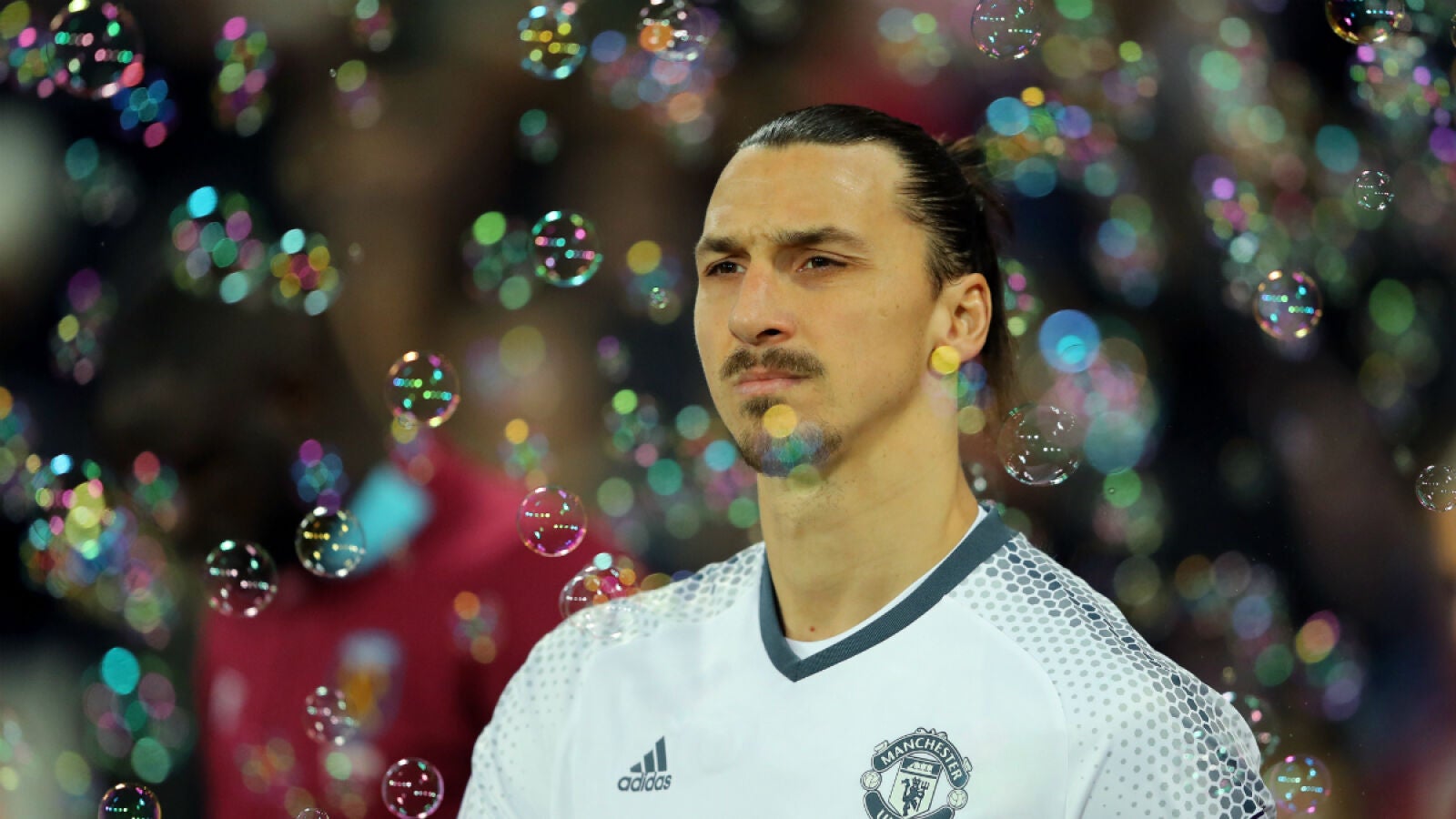 Ibrahimovic, con el United