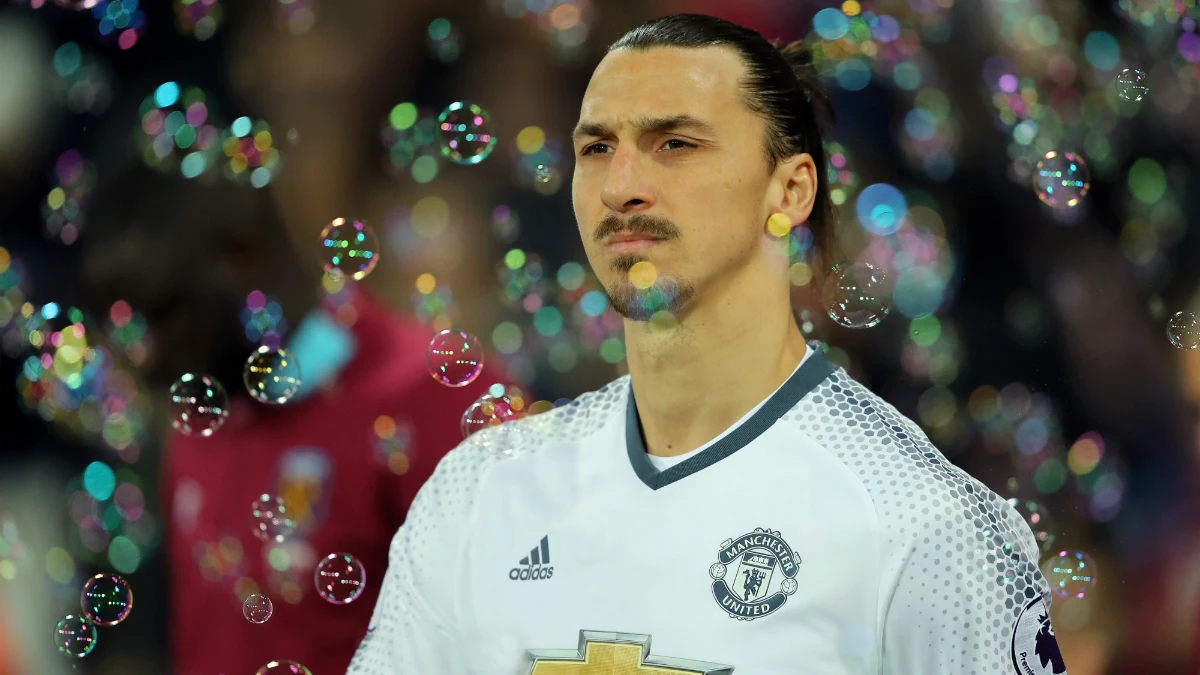 Ibrahimovic, con el United Ibrahimovic, con el United