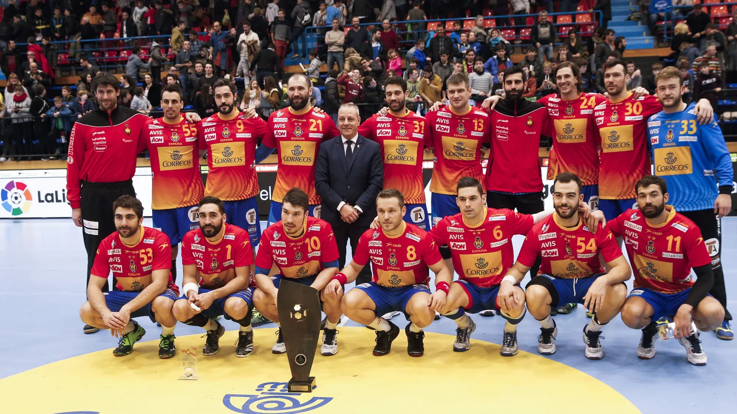 Los 'Hispanos' celebrando el título Los 'Hispanos' celebrando el título