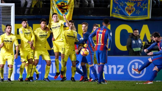 Golazo de falta de Leo Messi Golazo de falta de Leo Messi