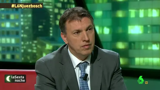 El magistrado Joaquim Bosch, en laSexta Noche El magistrado Joaquim Bosch, en laSexta Noche