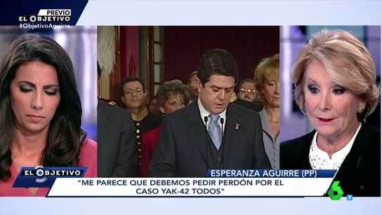 Frame 98.155344 de: Esperanza Aguirre, sobre posible ingreso de Trillo en el Consejo de Estado: "No es un cargo público sino de funcionario" Frame 98.155344 de: Esperanza Aguirre, sobre posible ingreso de Trillo en el Consejo de Estado: "No es un cargo público sino de funcionario"