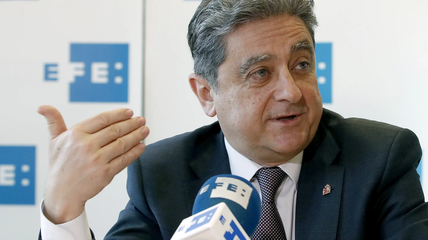 El delegado del Gobierno en Cataluña, Enric Millo, durante una entrevista con Efe El delegado del Gobierno en Cataluña, Enric Millo, durante una entrevista con Efe