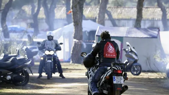 Algunos de los 6.000 inscritos con los que ya cuenta la concentración motera de los Pingüinos Algunos de los 6.000 inscritos con los que ya cuenta la concentración motera de los Pingüinos