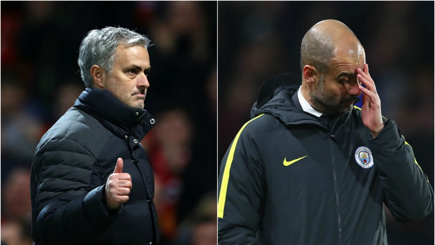 Mourinho y Pep Guardiola Mourinho y Pep Guardiola