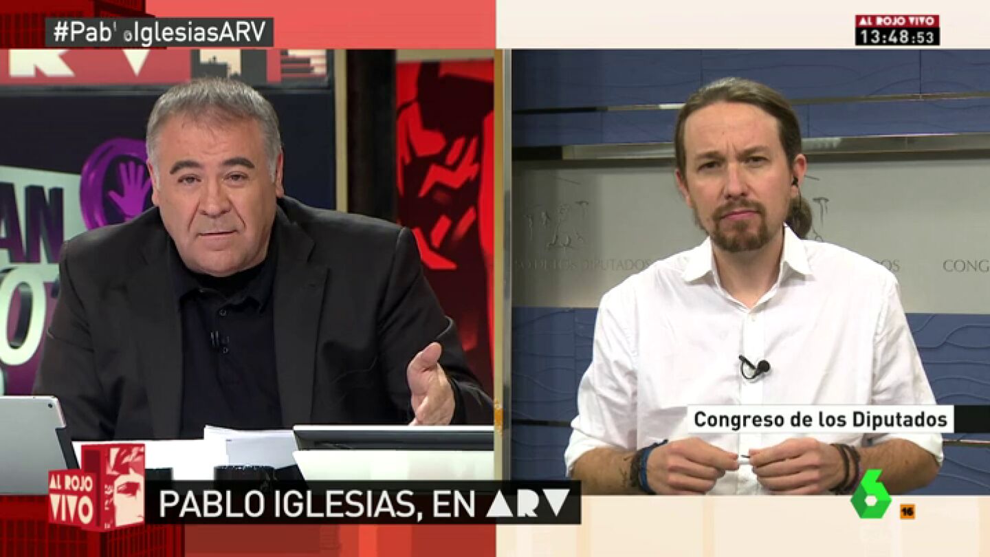 Frame 14.238115 de: Pablo Iglesias: "En mi documento para Vistalegre II hay ideas de Carolina, Irene, Errej&oacute;n, Garz&oacute;n..."