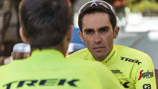 Alberto Contador, ciclista del Trek-Segrafedo Alberto Contador, ciclista del Trek-Segrafedo