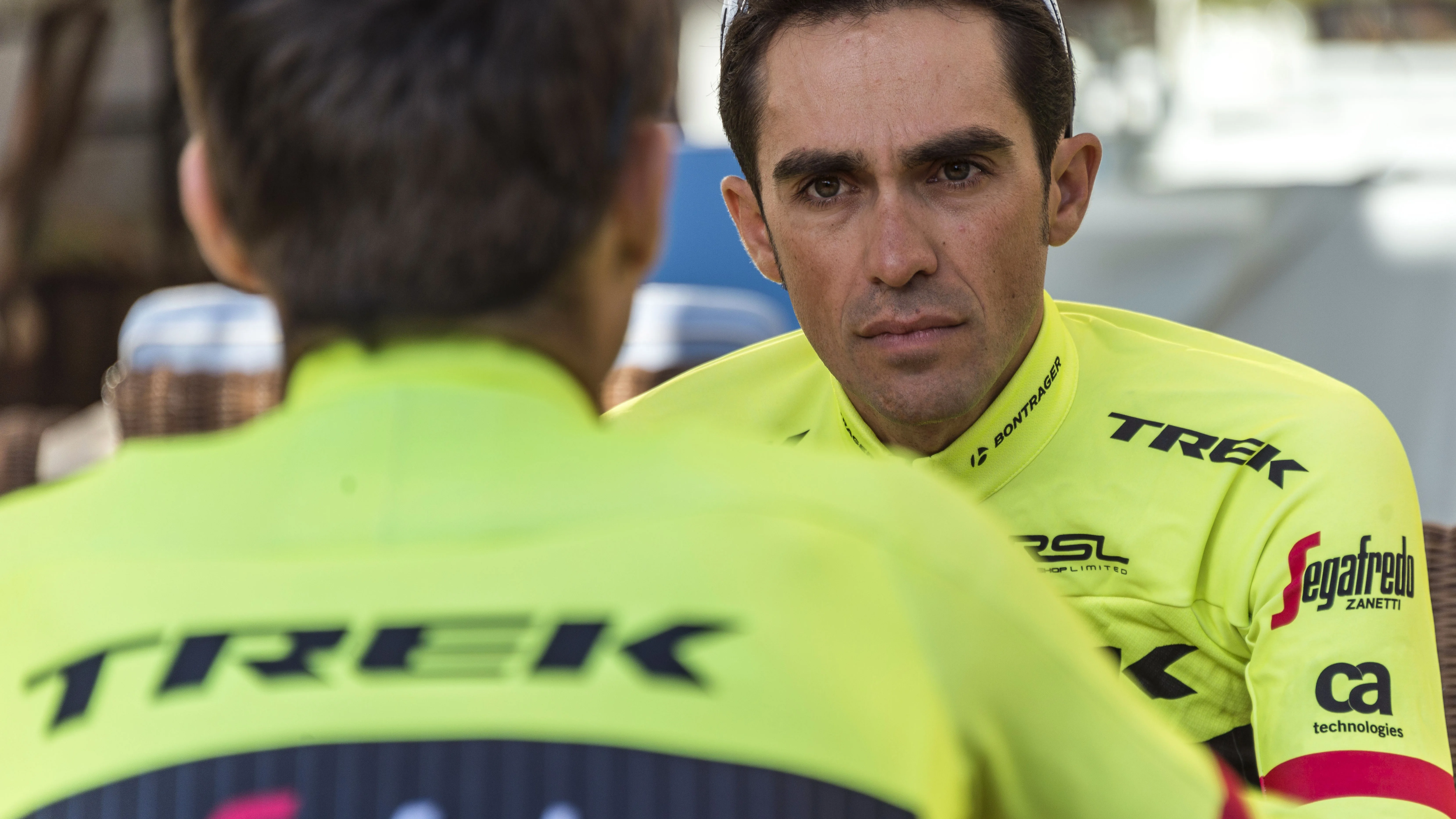 Alberto Contador, ciclista del Trek-Segrafedo