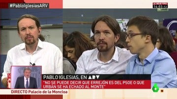 Frame 100.95786 de: Pablo Iglesias: "Hemos dado una imagen terrible, nuestra gente se está avergonzando. Se nos ha ido la mano"