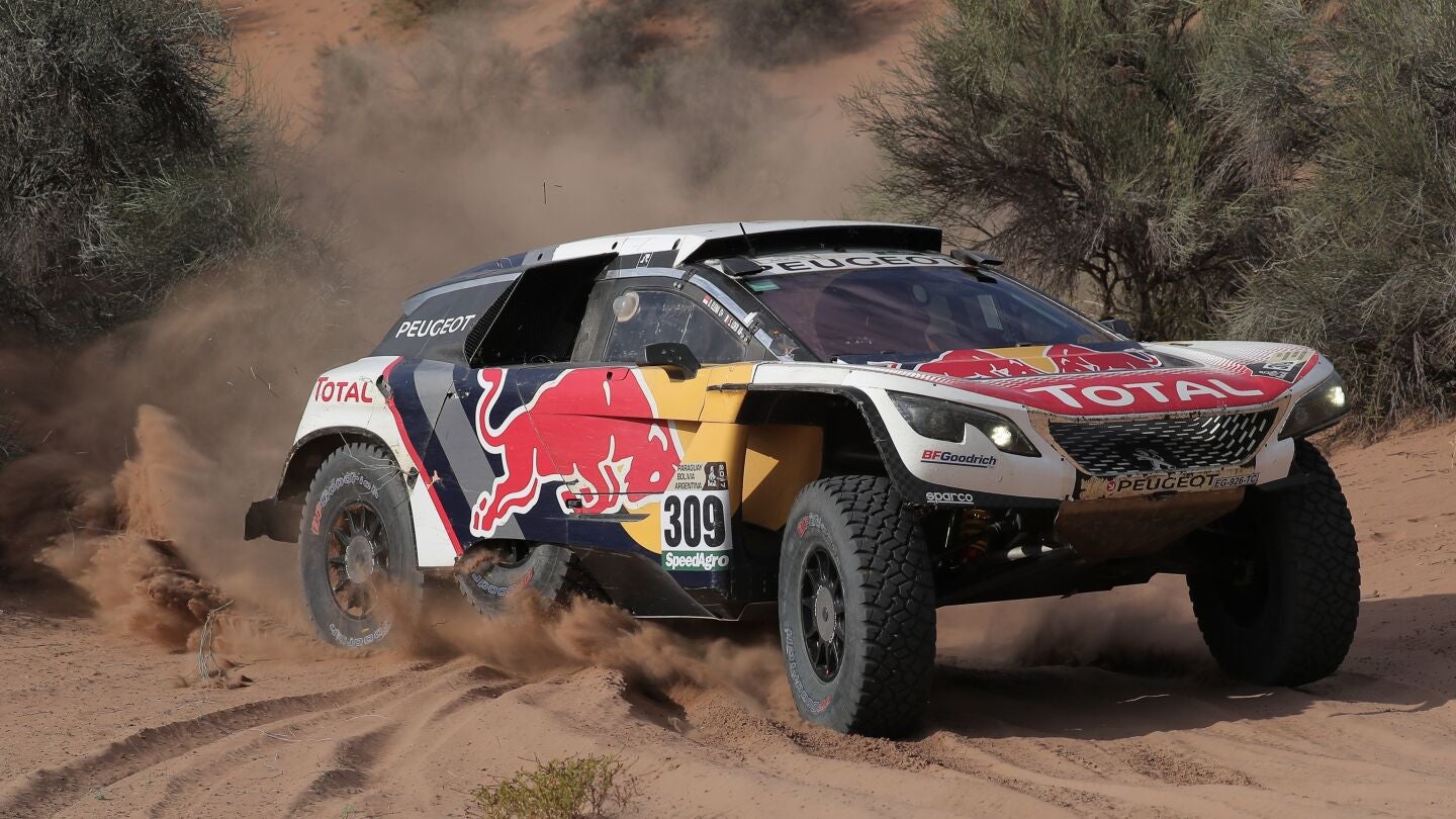 St&eacute;phane Peterhansel, l&iacute;der del Dakar