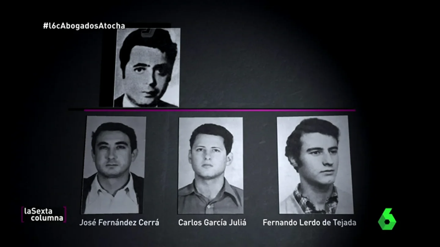 Frame 82.147374 de: José Fernández, Carlos García y Fernando Lerdo, los 'pistoleros de extrema derecha' que mataron a los abogados de Atocha Frame 82.147374 de: José Fernández, Carlos García y Fernando Lerdo, los 'pistoleros de extrema derecha' que mataron a los abogados de Atocha