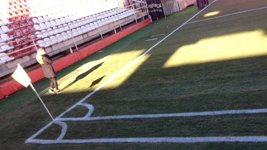 El terreno de juego del Rayo Vallecano El terreno de juego del Rayo Vallecano