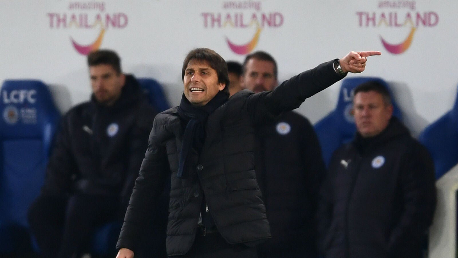 Conte, en la banda