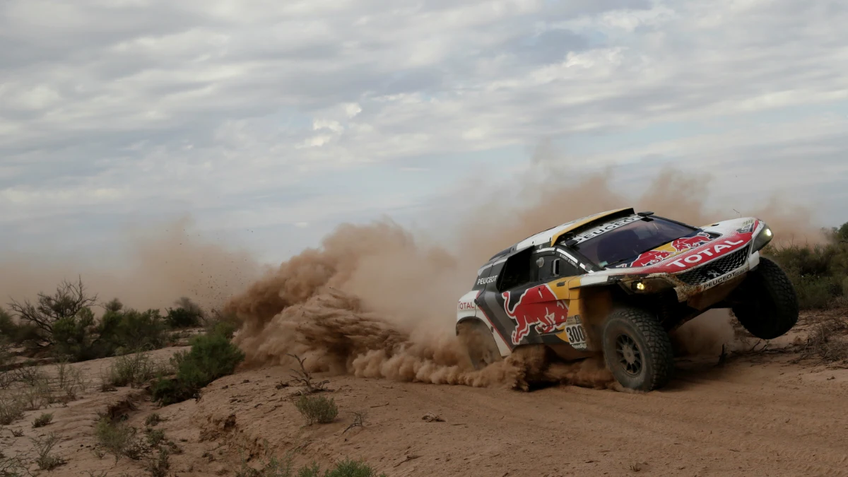 Peterhansel, en el Dakar