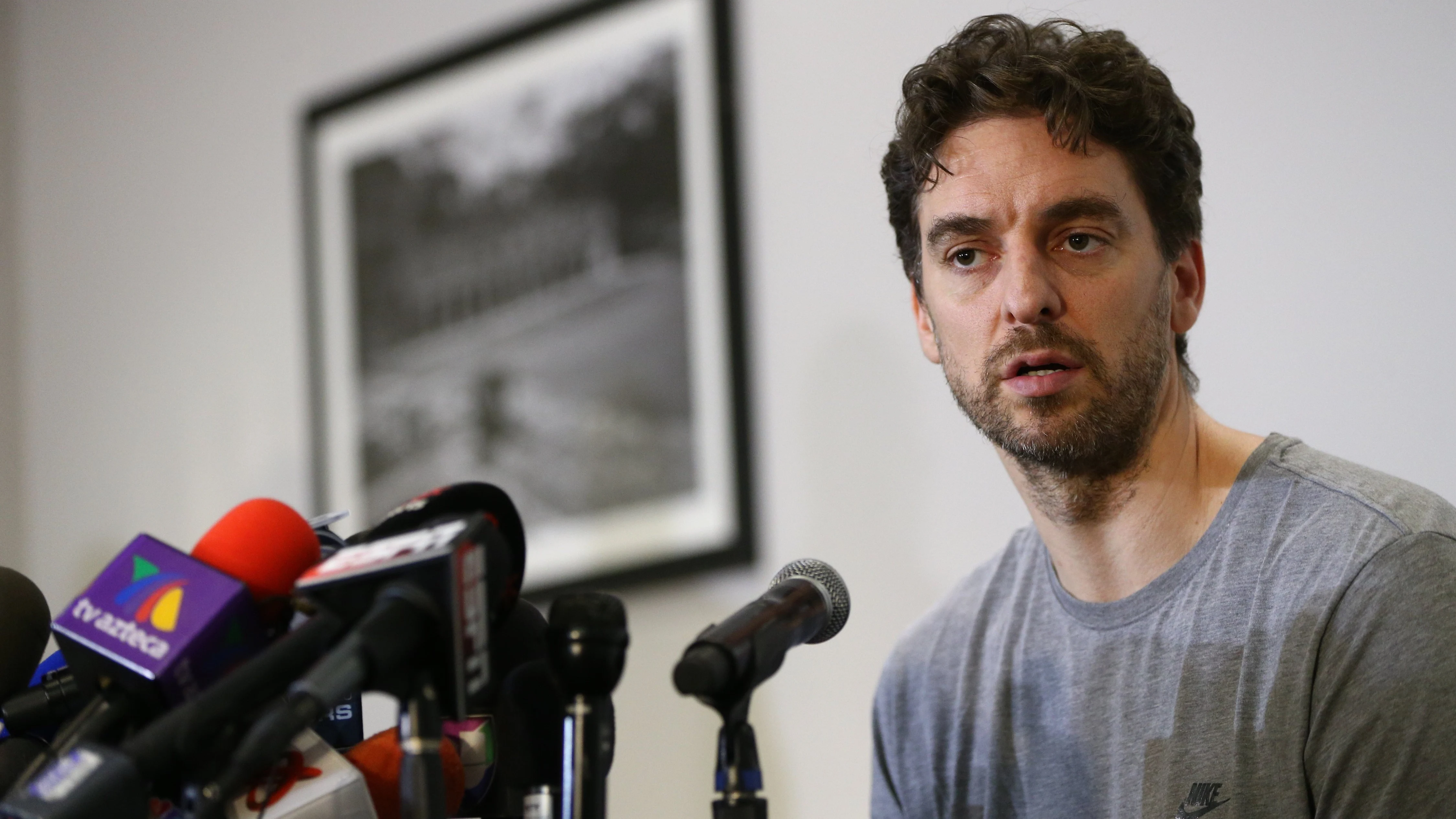 Pau Gasol, jugador de los Spurs 