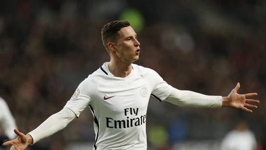 Draxler celebra un gol con el PSG Draxler celebra un gol con el PSG