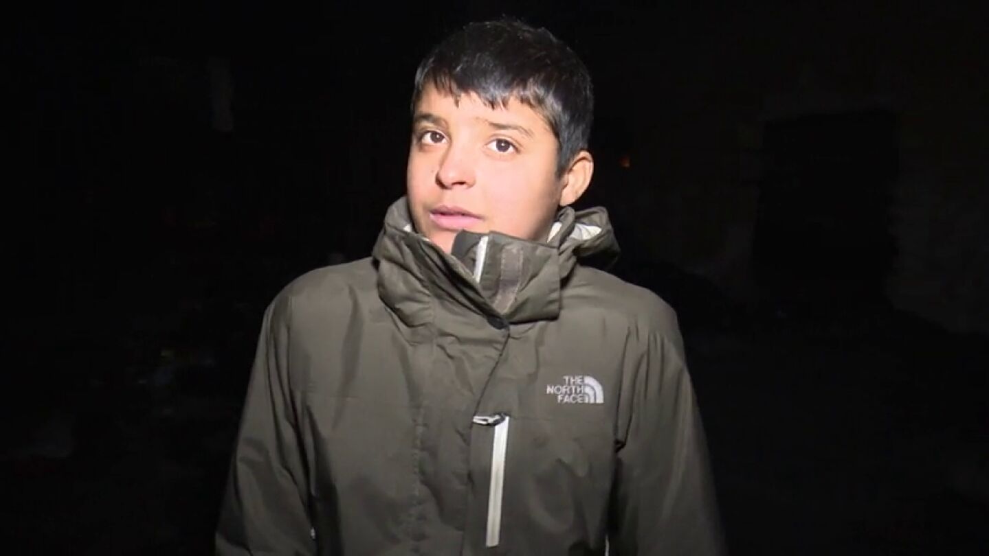 Frame 58.791724 de: Baset, un refugiado de 11 a&ntilde;os atrapado en Belgrado: "He tenido que hacer frente a muchas dificultades"