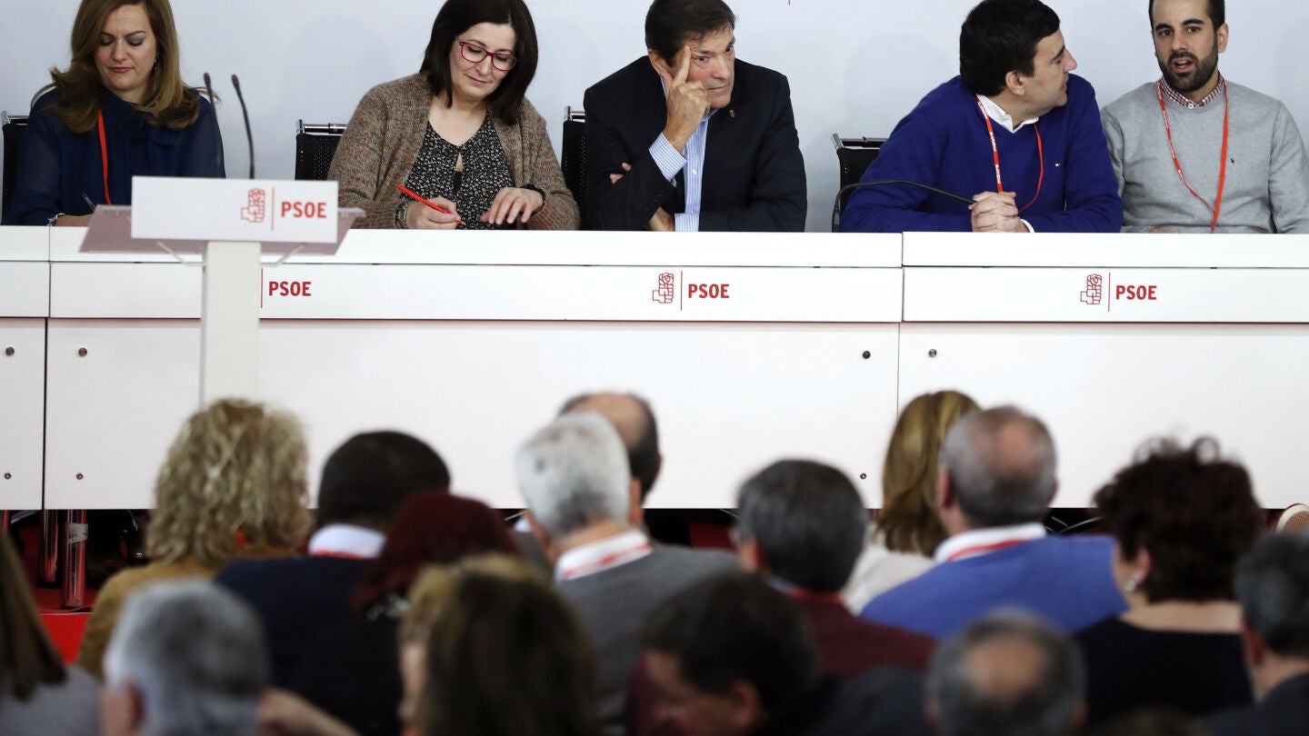 Comit&eacute; Federal del PSOE, en la sede del partido