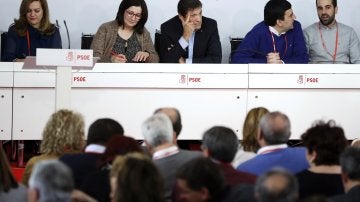 Comité Federal del PSOE, en la sede del partido